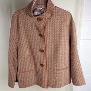 Women's Size XL Italian Wool Blend   Jacket by Talbots Collection Line